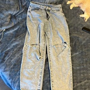 h&m mom jeans